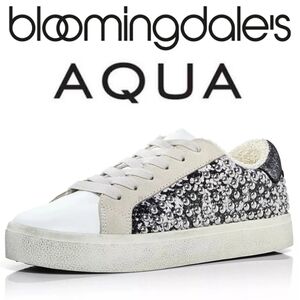 Aqua Women's Studded Sneakers US 6